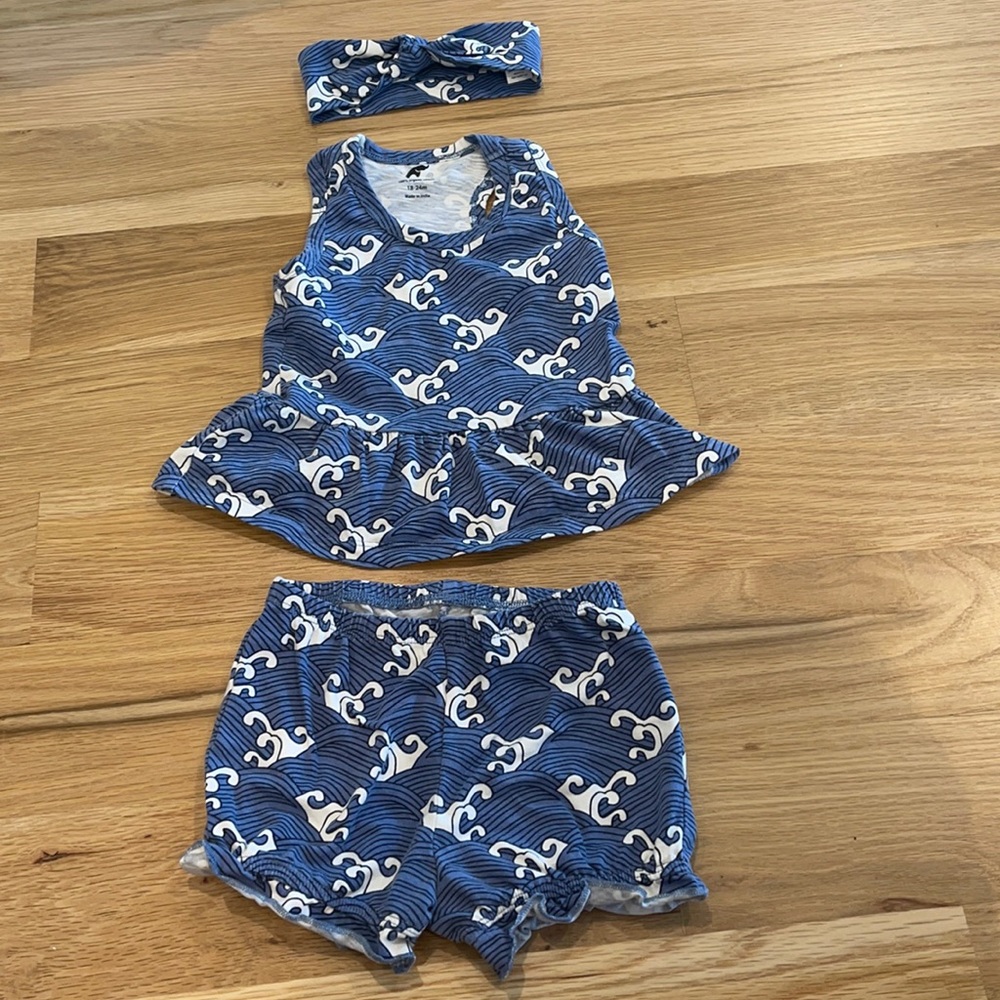 Monica & Andy Baby Girl Wave Set - Luke New! 18/24M